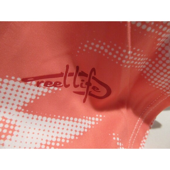 Reel Life Women’s Waterlily Long Sleeve UV Cover Up Pink Floral Size L NWOT - Picture 5 of 8